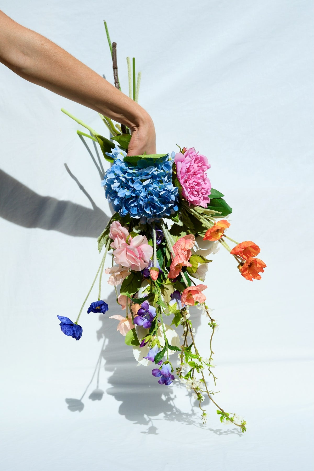 colourful multicolour flower bouquet modern home decor