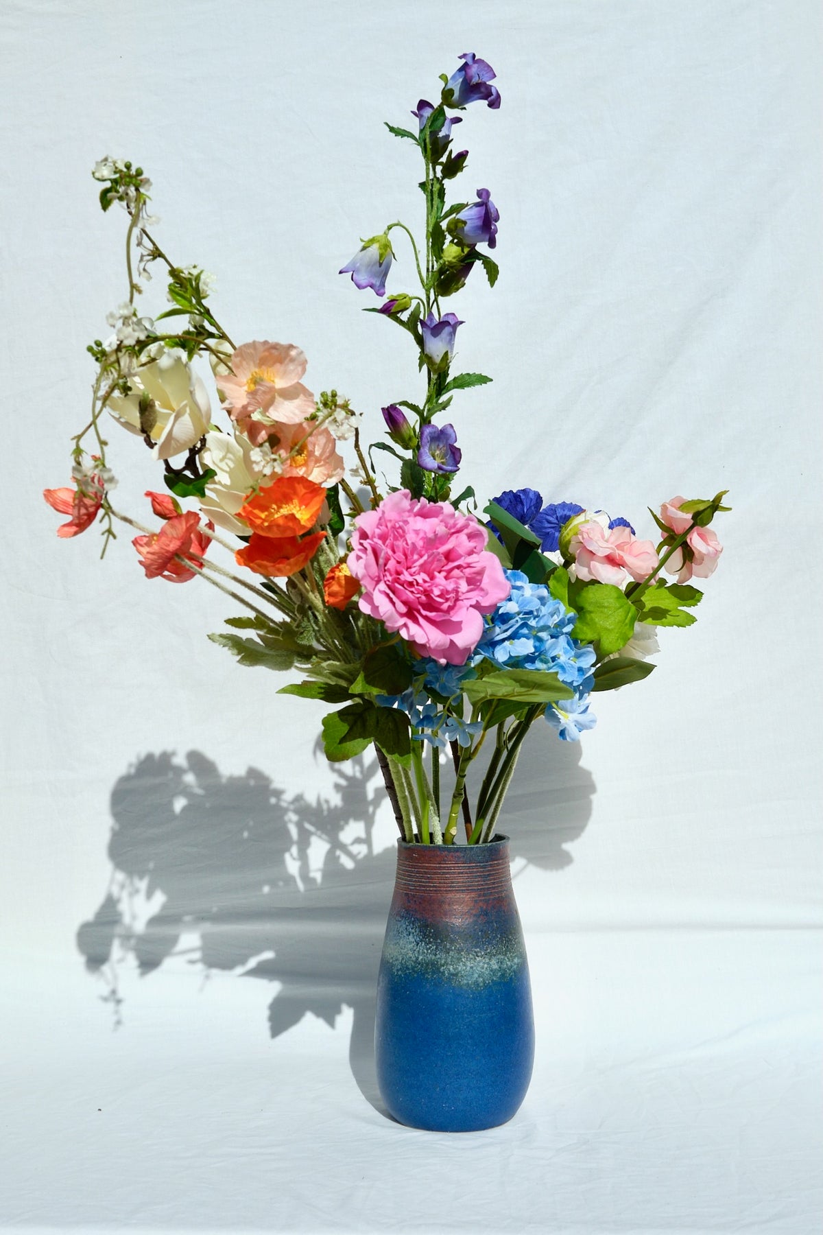 colourful multicolour flower bouquet modern home decor
