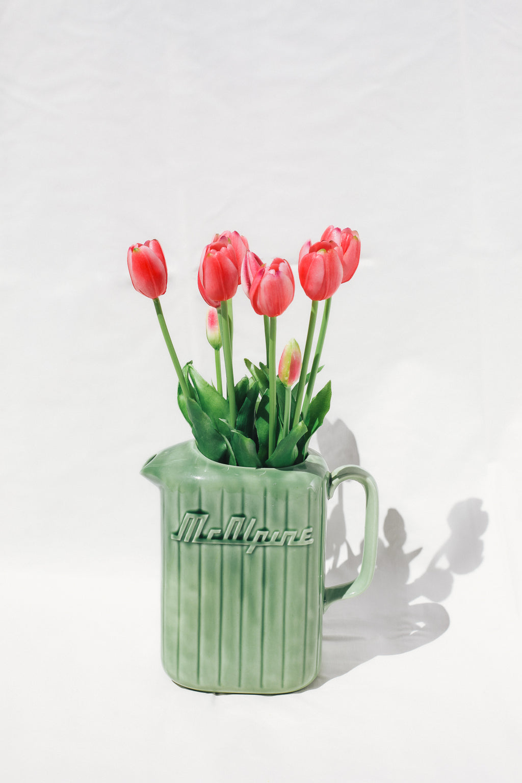 tulips faux artificial flower bouquet modern home decor